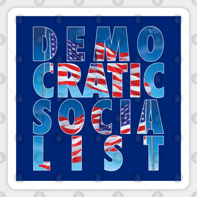 Democratic Socialist Sticker by lilmousepunk